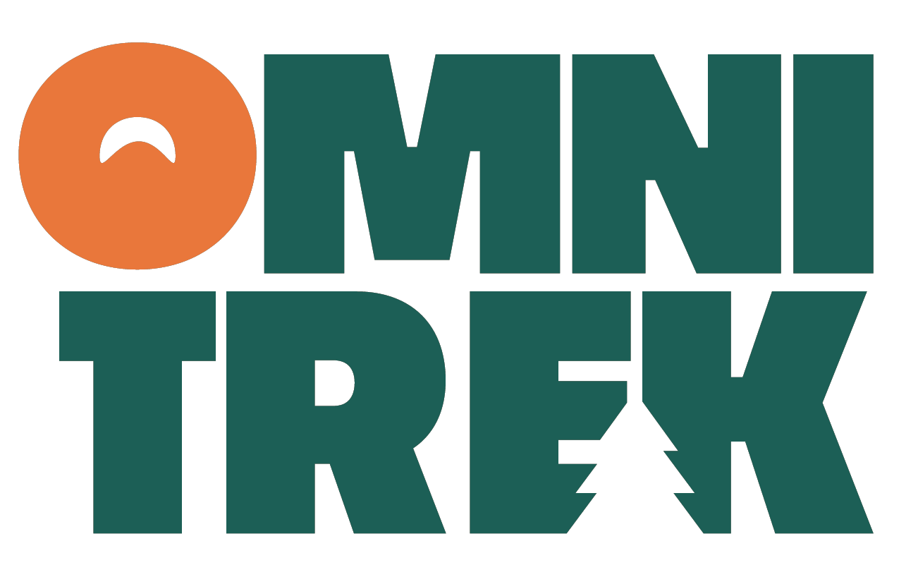 Logo kolory OMNITREK - wycieczki rowerowe